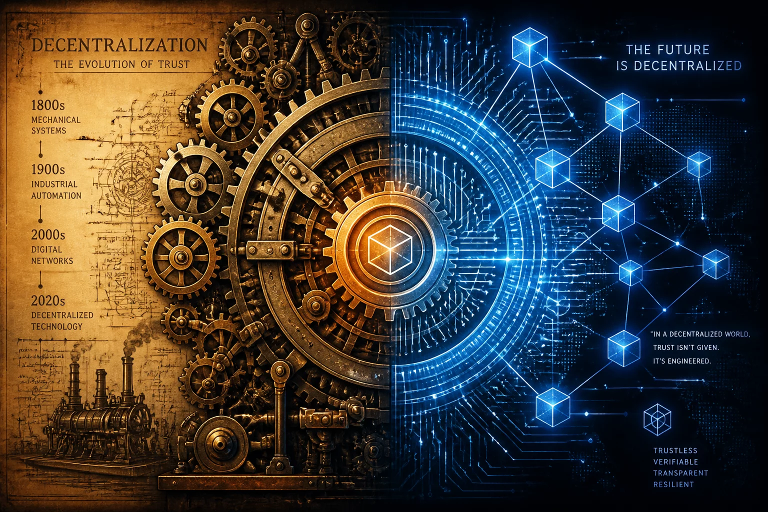Storia e sviluppo dei sistemi decentralizzati